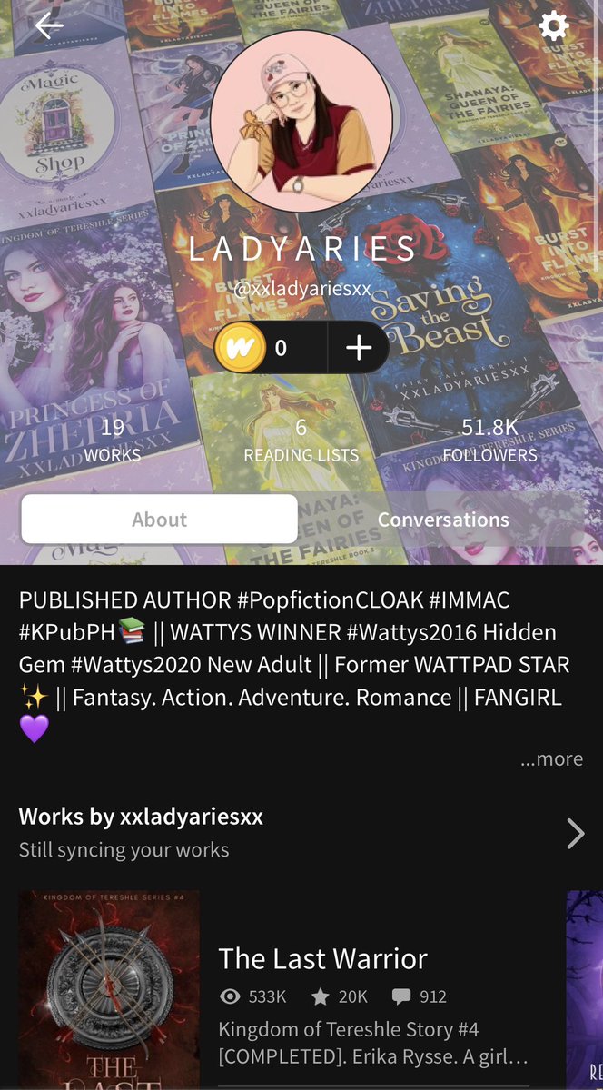 ladyarieswp's tweet photo. Follow me both on Wattpad and Haloreads, loves!!!๐งก๐
Malapit na rin ang Wattpad Anniversary ko kaya naman abangan ang yearly book giveaways! ๐ซถ๐ซถ๐ซถ
#xxladyariesxx #Wattpad #Haloreads #manunulat https://t.co/lWfZA3anx1