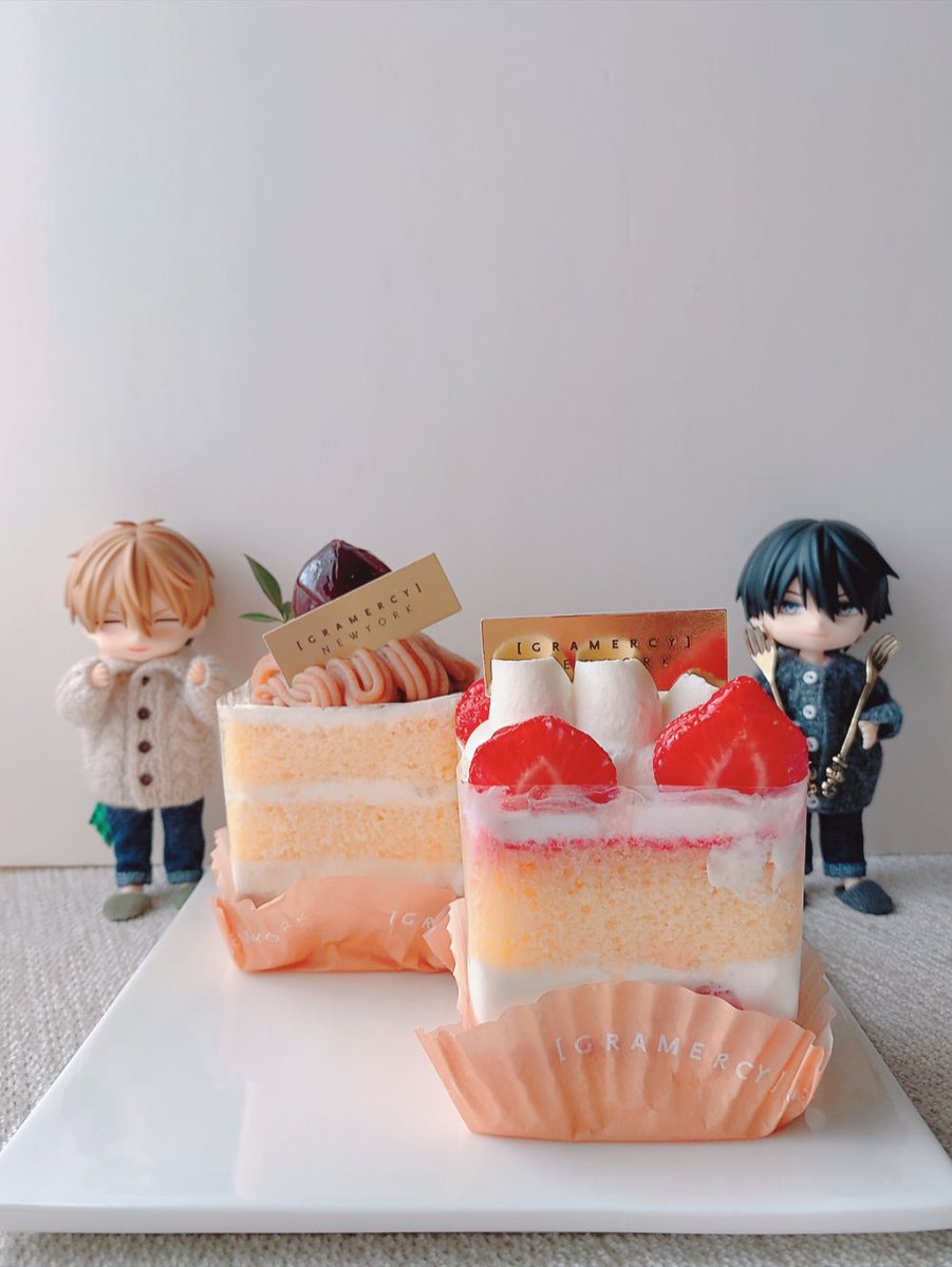 ねんちゅんた
「わあ、たかとさんがこれを？
  ありがとうございます。💙💙💙」

ねんたか
「今日はちゅんたが苺でいいぞ…。」

 #だかいち
 #東谷准太誕生祭