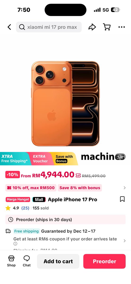 Niskalajiwaa's tweet photo. @XavierNaxa Tiktok Machine untuk 17 Pro https://t.co/UvO7yrTCtB