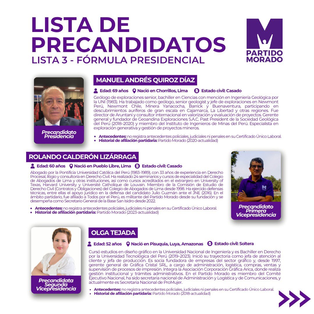 Partido Morado tweet media