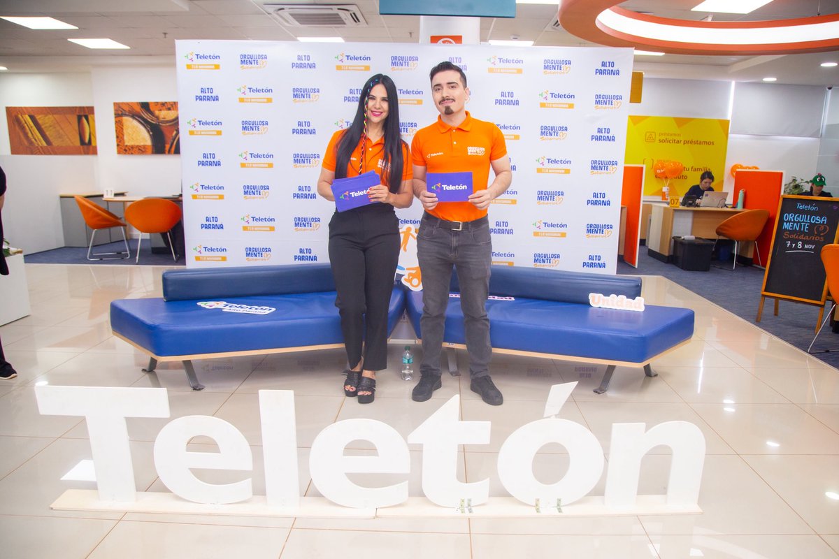 noritarodrigok's tweet photo. 💜 Un año más apoyando a #teletonparaguay , esta vez desde Alto Paraná, con todo el corazón.
#orgullosamentesolidarios #teletón2025 https://t.co/8vOLcnrfl7