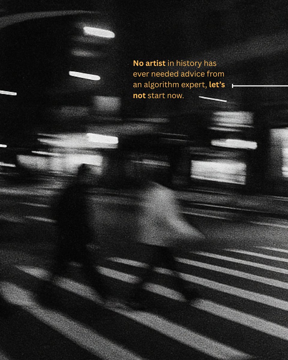 3RavenStudio's tweet image. the algorithm, who needs it. Let's change it.
#socialmedia #algorithm