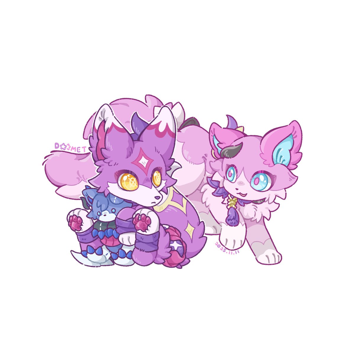 Happy Birthday, Sirin &amp; Elysia
#HonkaiImpact3rd #崩壞3rd #Sirin #ELYSIA #モフ3rd