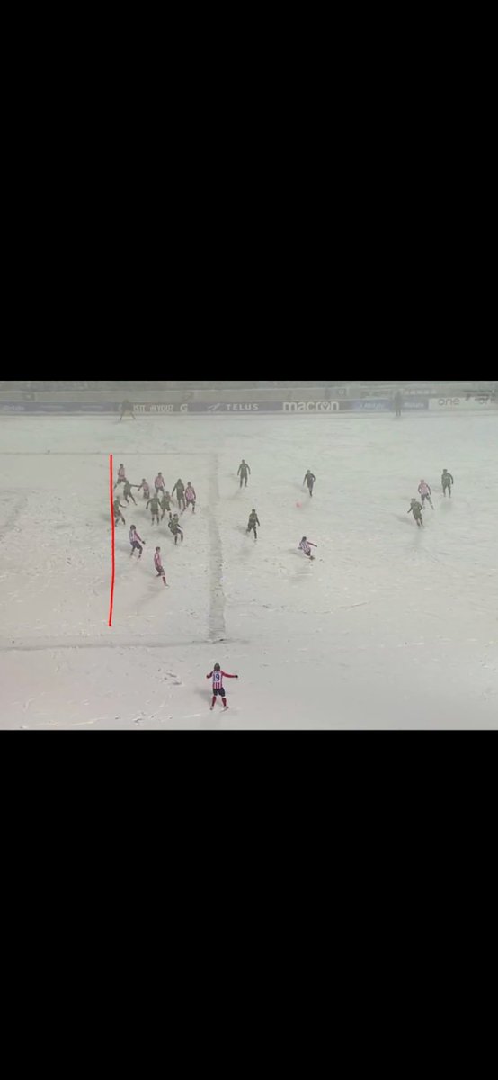 The Scottish referees VAR committee 🤝 were at the Canadian league final game last night. Showing them how to implement VAR lines against teams in green.🍀🇨🇦🏴󠁧󠁢󠁳󠁣󠁴󠁿👀