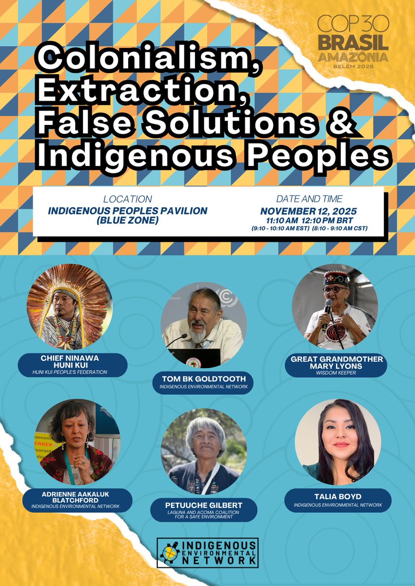 Indigenous Environmental Network tweet media