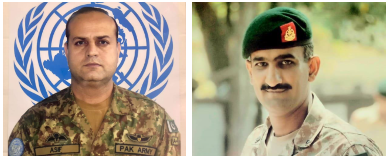 NISHANEHAIDER's tweet photo. Happy Birth Day Martyrs Heros - 11 November
Lt Colonel Asif Ali Awan Shaheed
#11Nov1982 #DOS 29March2022 #UNMission
Major Jamal Baloch Shaheed
#11Nov1986 #DOS 17JULY2017 #117L/C #5AK https://t.co/ozTaeztlPb