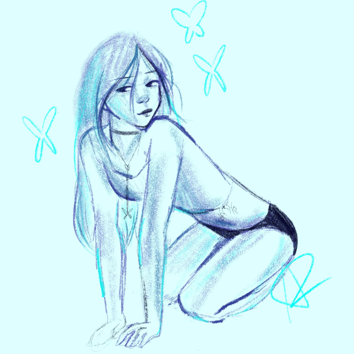 práctica de lane 🩵🦋 ⁦<a href="/meieff/">mei | alba c. bonachera</a>⁩ #ADOMA #AmorDeOtroMundoAscension