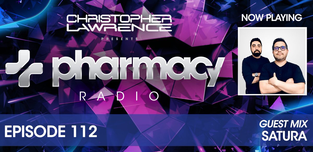 Starting now! Amazing producer’s live mix from full-on psy DJ/Producers Satura!!!👽✨ #pharmacyradio di.fm/trance