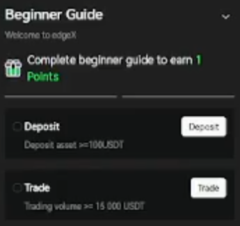 <무료로 $100을 아껴주던 <a href="/edgeX_exchange/">edgeX🦭</a> >

요즘 edgeX 관련 글이 많이 보이는데요.

보이는 글들을 보면 요즘 채단가가 $100이라는 글도 종종 보입니다.

정말 초창기에는 $100 deposit하면 5 point 주던 시절도 있었고 (이건 너무 초창기라 경험해보지 못했지만)

제가 경험해 본 건, $100