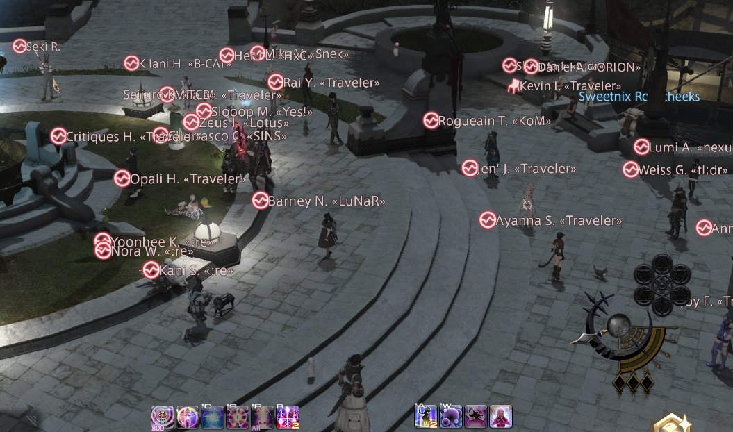 natus_ffxiv's tweet image. I tabbed back in and saw this