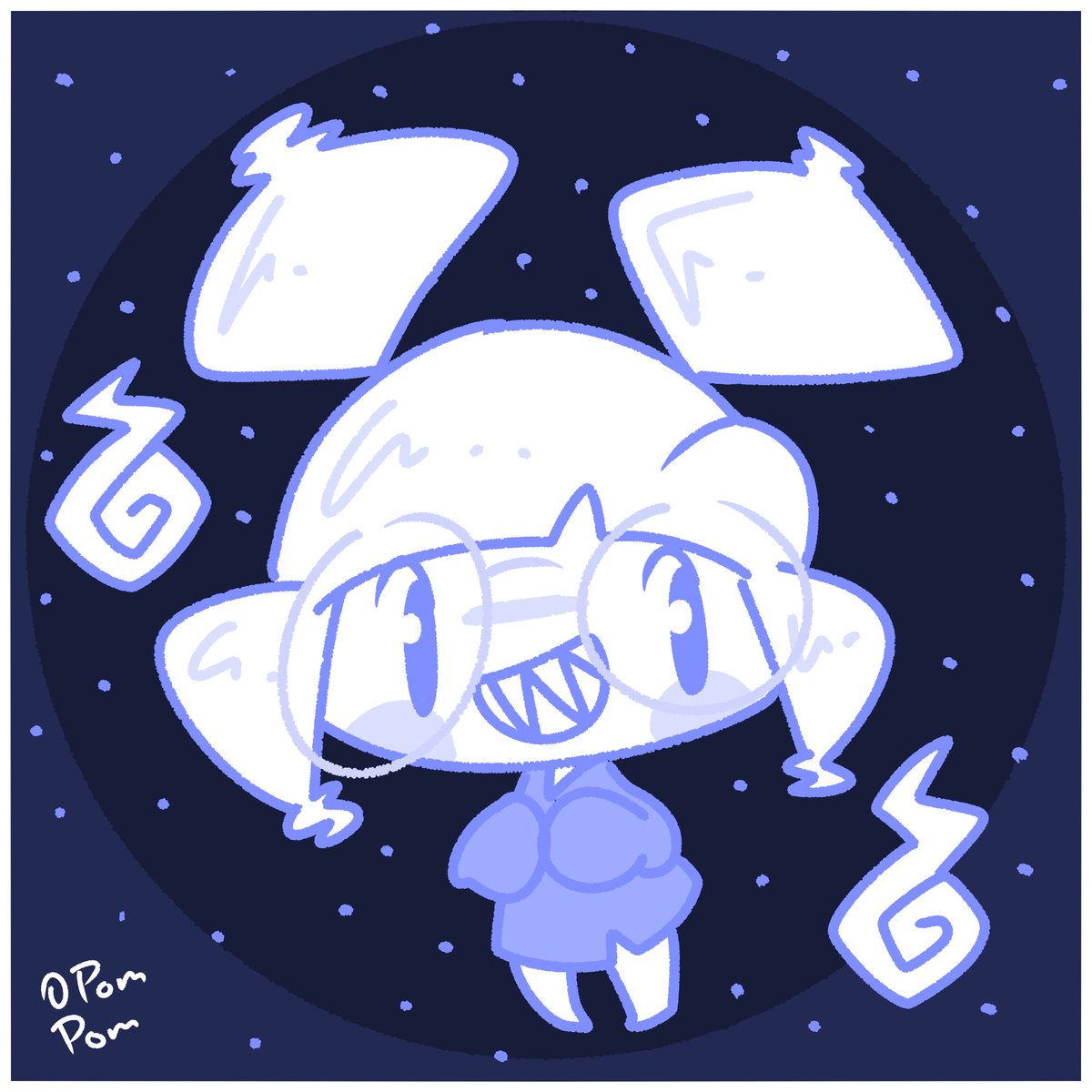 PompomNotes's tweet image. Oh hi! Pomgal is here! Welcome back, ghost gremlin! 👻💕 

#originalcharacter #oc #cute #digitalart #ghost