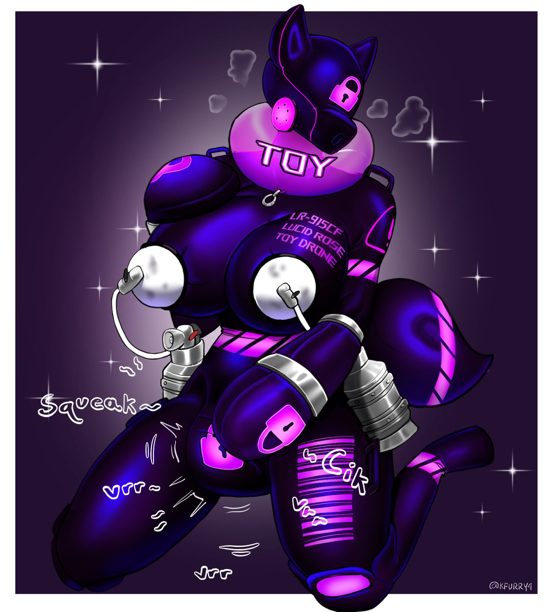 LucidaRosette's tweet photo. Gunna attempt doing this again.
Gunna suit up for #Nullvember !
Dronesuits for the month uwu!~
( thank you to @KFURRY4 for the drone art, luv U! π ) https://t.co/2DiCFZ9lRY