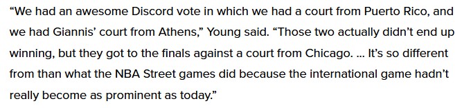 NBATHERUN's tweet image. NBA THE RUN creative director Mike Young told @SBJ how fan feedback is helping decide which courts make the game.  🏙️

Join the convo on Discord and help shape the next drop 👇
🔗 tinyurl.com/PBPdiscord

Full story via @SBJ: sportsbusinessjournal.com/sb-blogs/newsl…

#NBATHERUN #Streetball