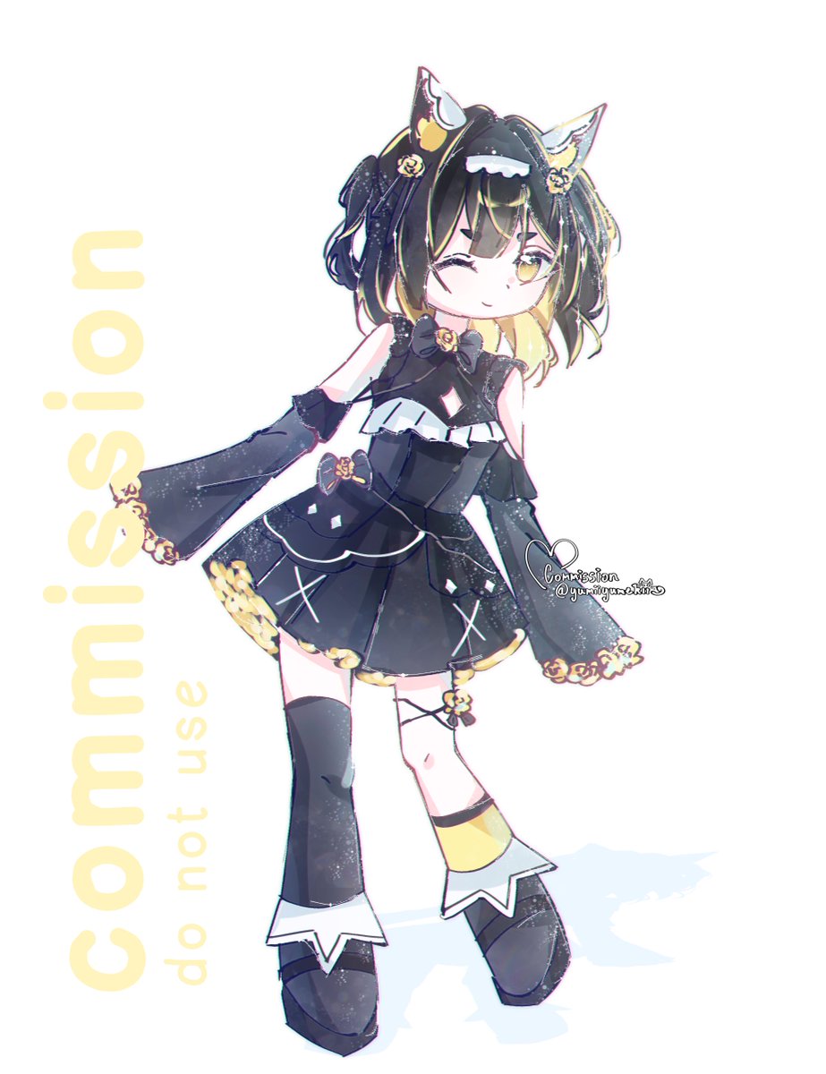 extra i included for a commission took me 1 hour 🥹