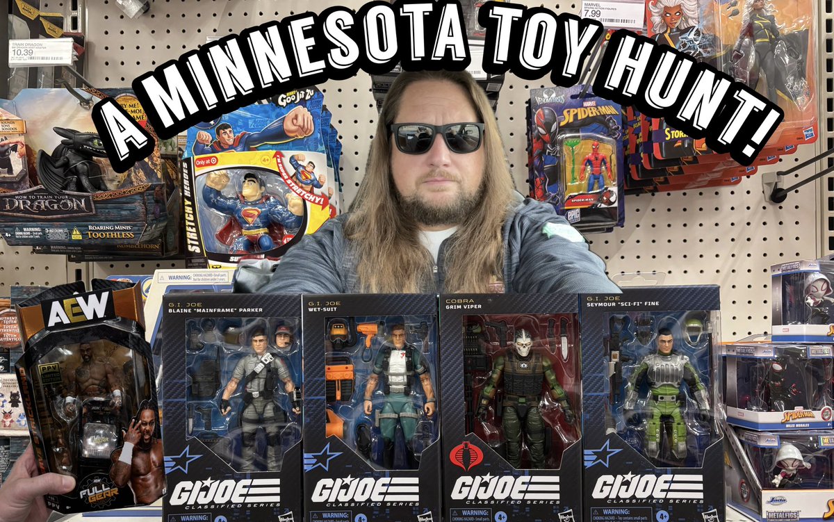 sirpaul64's tweet photo. The Minnesota Toy Hunt – Epic Scores & Surprises! Part 1 https://t.co/Pdd2Tnom9G #toyhunter #toyhunt #toyhunting #actionfigures #toyunboxing #toyreview #minnesota #actionfigure #toyhunts #Mattel #walmart #neca #dc #marvel https://t.co/GGkeID9bgI