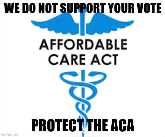 OptimisimLives's tweet image. When the vote comes again, stick w/your caucus! #ProtectACA #ProtectSnap #GOPShutdown #TrumpsHealthCareShutdown
