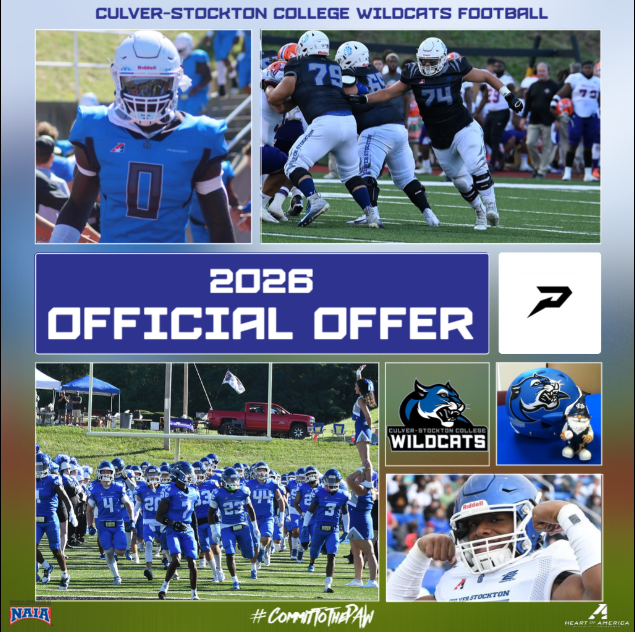 johnson_sh50923's tweet photo. Blessed to receive my first ever offer from @CSCwildcatsFB!
@CoachCutshaw

@dukehwt @coach_cmattison @coacheast_cutty @CoachMcCray @CHS_CavsFB https://t.co/W5lOBkzbhT