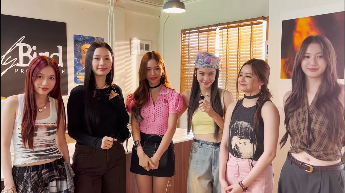 upcoming thai GL series called 'girl rules' with 3 couples