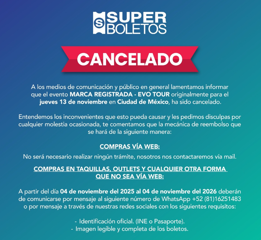 laintensa_fm's tweet image. 😲 Hasta ahora no hay mayores informes sobre por qué se canceló el show. ❌

¿Qué crees que podría estar pasando con #MarcaRegistrada? 🤔