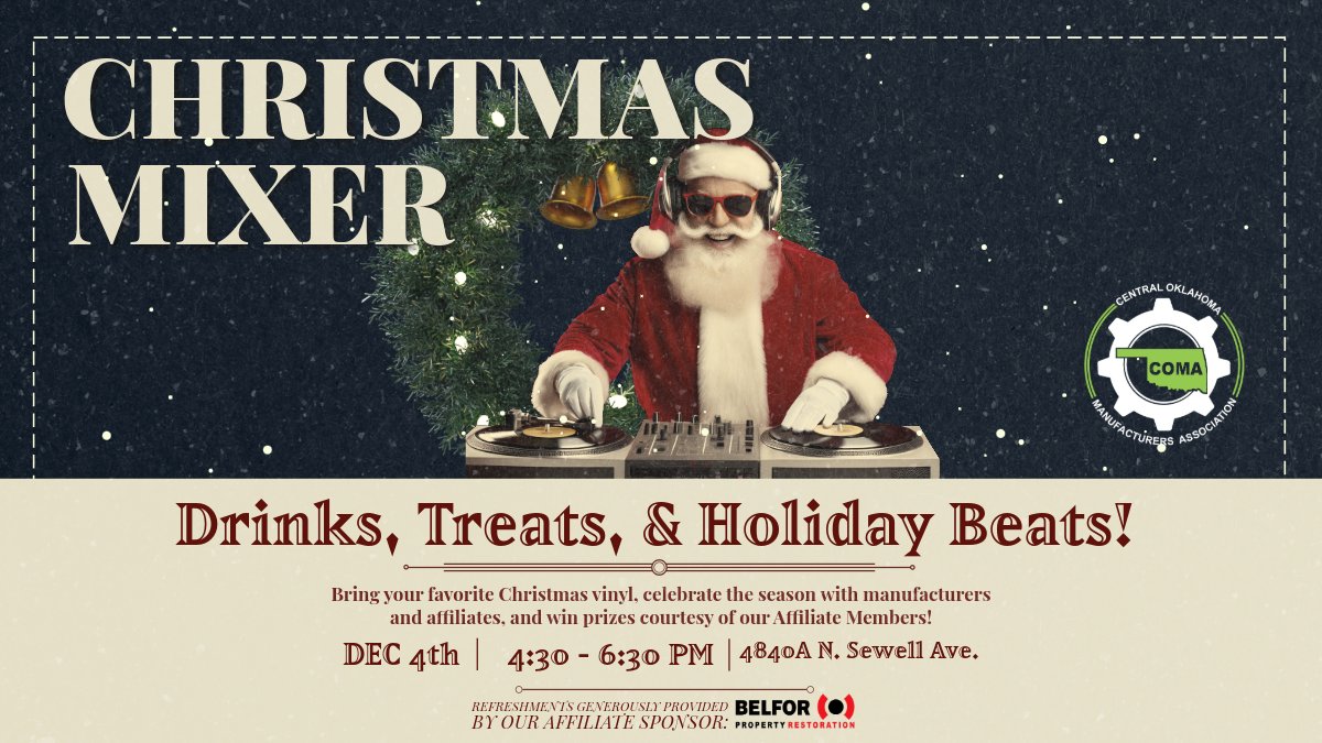 Central Oklahoma Manufacturers Association tweet media