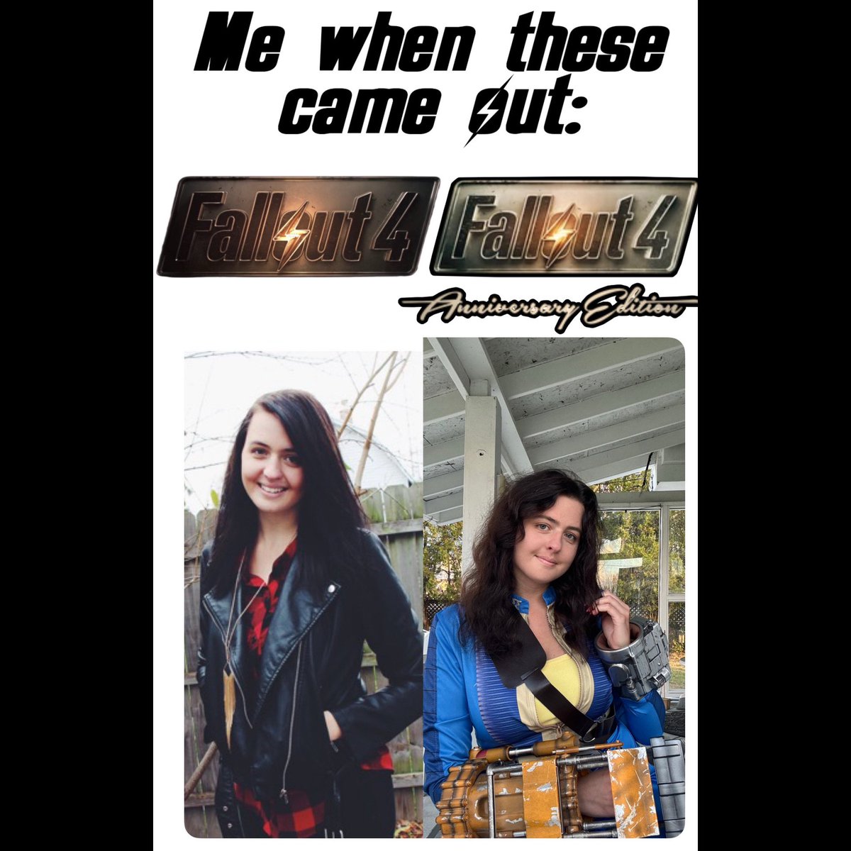 I got into fallout 4 when some dude I was dating bought it on release day and played it while I watched, he eventually lost interest in it so I started playing it more then when we broke up I took the PlayStation 4 and my addiction to fallout has been thriving ever since