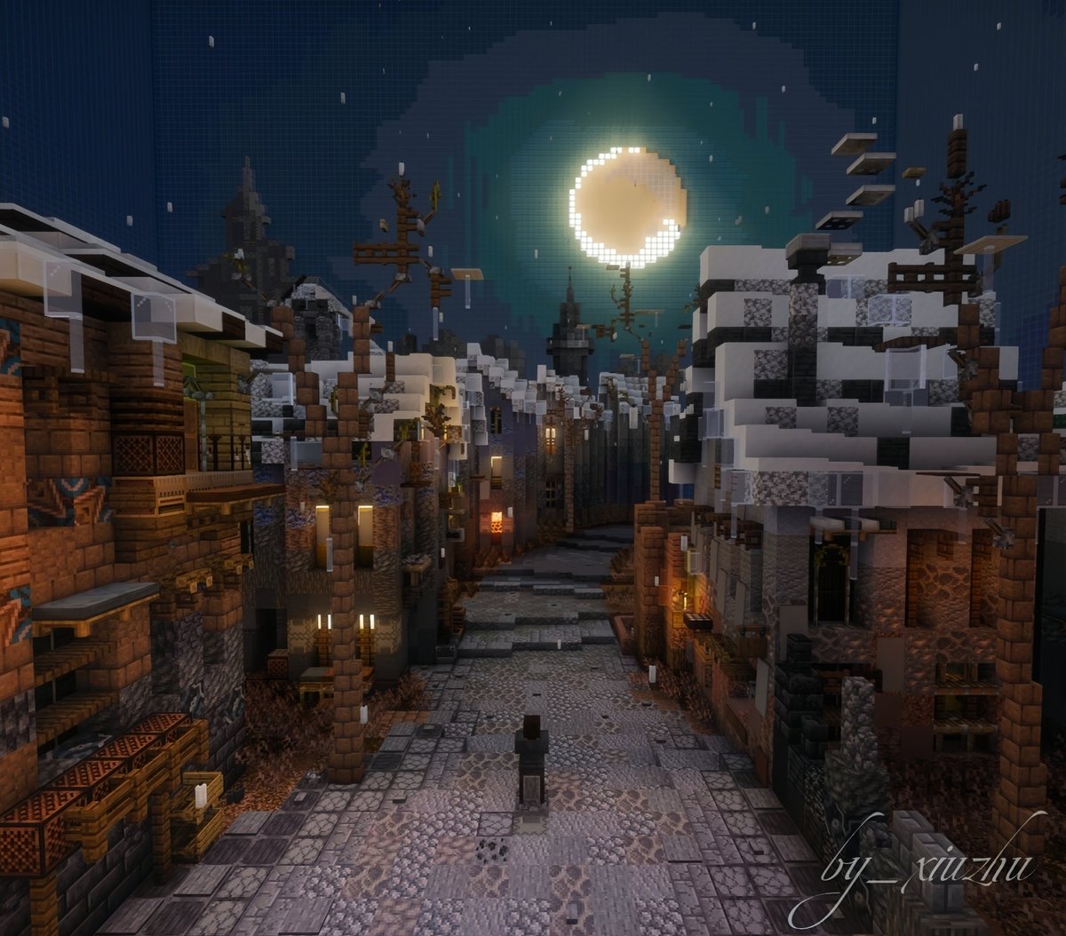 xiu__zhu's tweet image. "winter is coming"
#Minecraft #minecraft建築コミュ #Minecraftbuilds