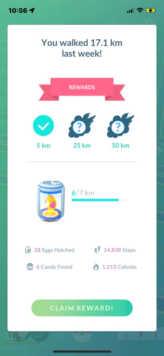 Missysartbook's tweet image. #PokemonGo #WeeklyWalk