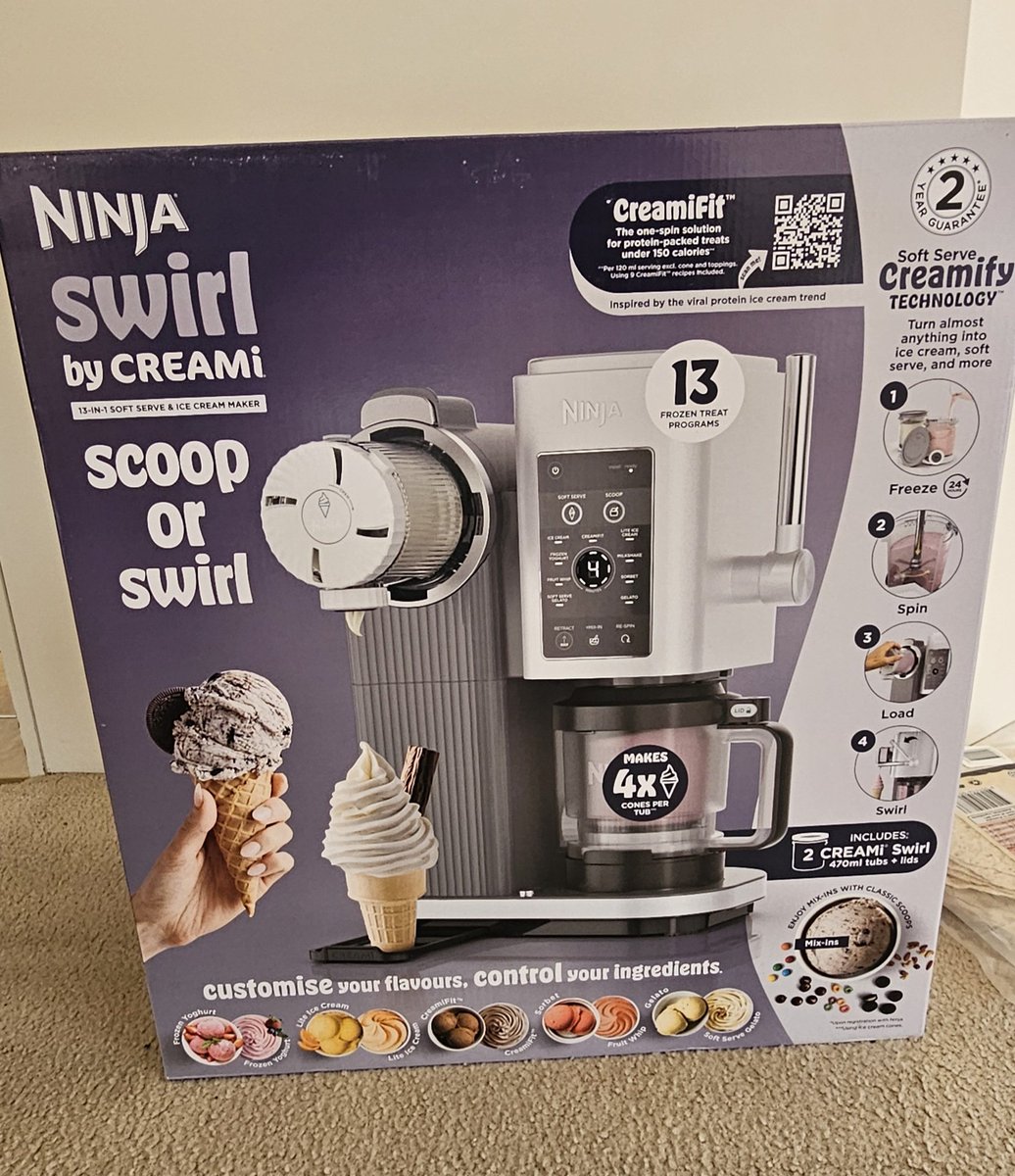 Oh yea it's about to get creami in here