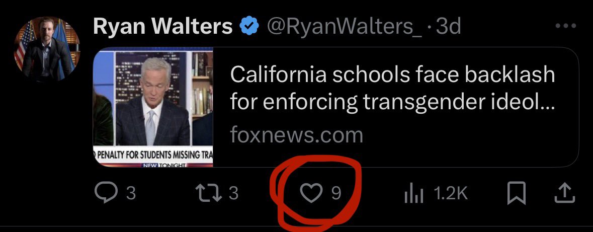 The Ryan Walters and co falloff is generational