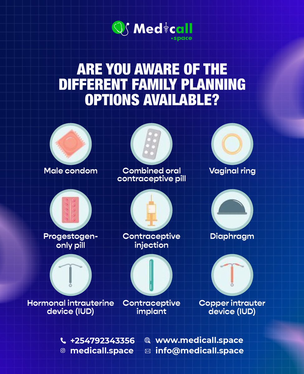 medicallspace's tweet photo. Planning your future with intention!✨

Let’s normalize conversations around contraceptives and access to reproductive health services.
Empowered choices = empowered futures. 💙

#FamilyPlanning #ReproductiveHealth https://t.co/aTNiqmyHrY