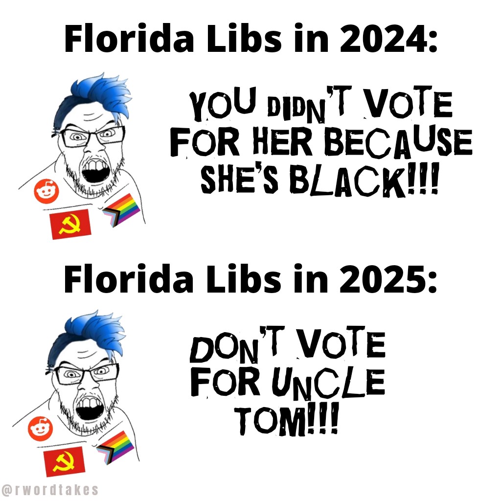 MoronMining's tweet image. What it's like watching left-wing Floridians talk about Byron Donalds: