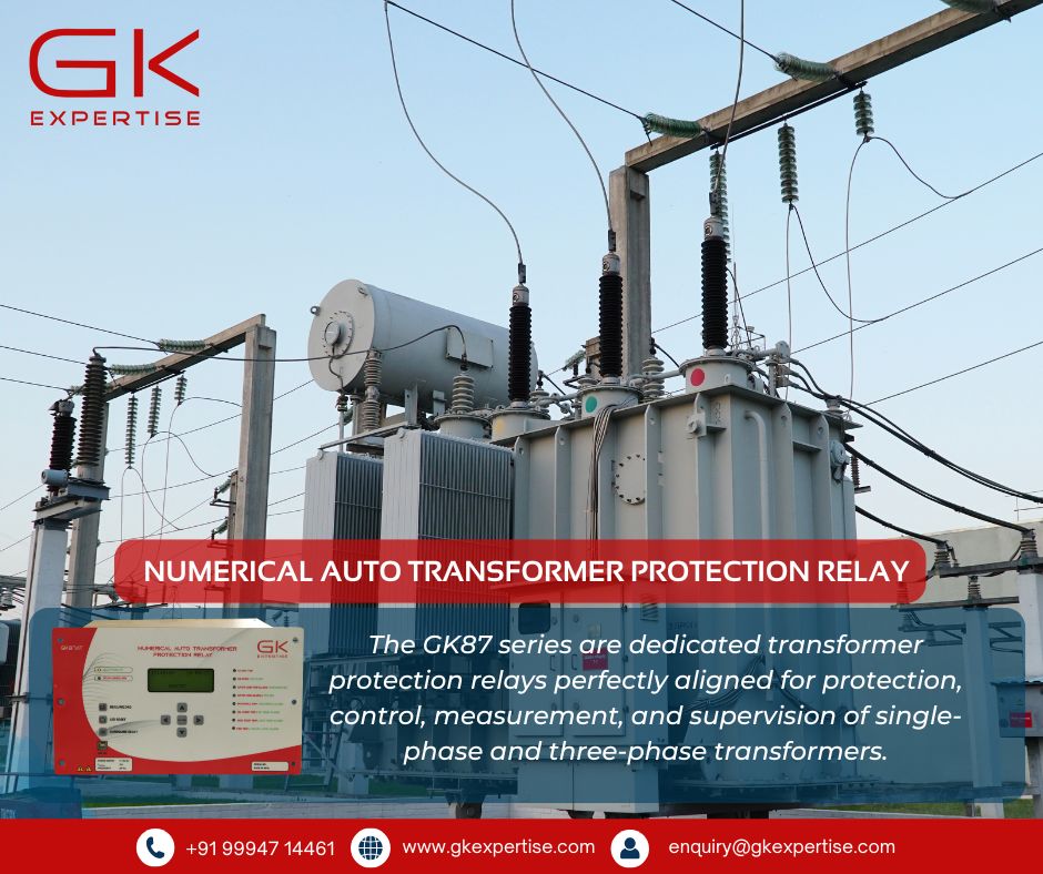 gk_expertise's tweet image. Numerical Auto Transformer Protection Relay | GK Expertise

Read more : gkexpertise.com/numerical-auto…

#AutoTransformerRelay #NumericalRelay #TransformerProtection #GKExpertise #ElectricalProtection #PowerSystemIndia #RelayManufacturers