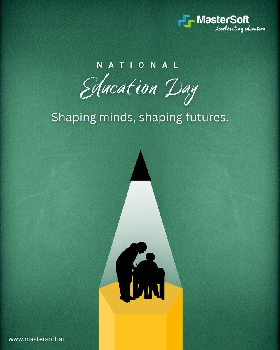 mastersoft_erp's tweet image. On National Education Day, we honour Maulana Abul Kalam Azad and his visionary contributions to India’s education system.

#NationalEducationDay #EducationDay #MasterSoft