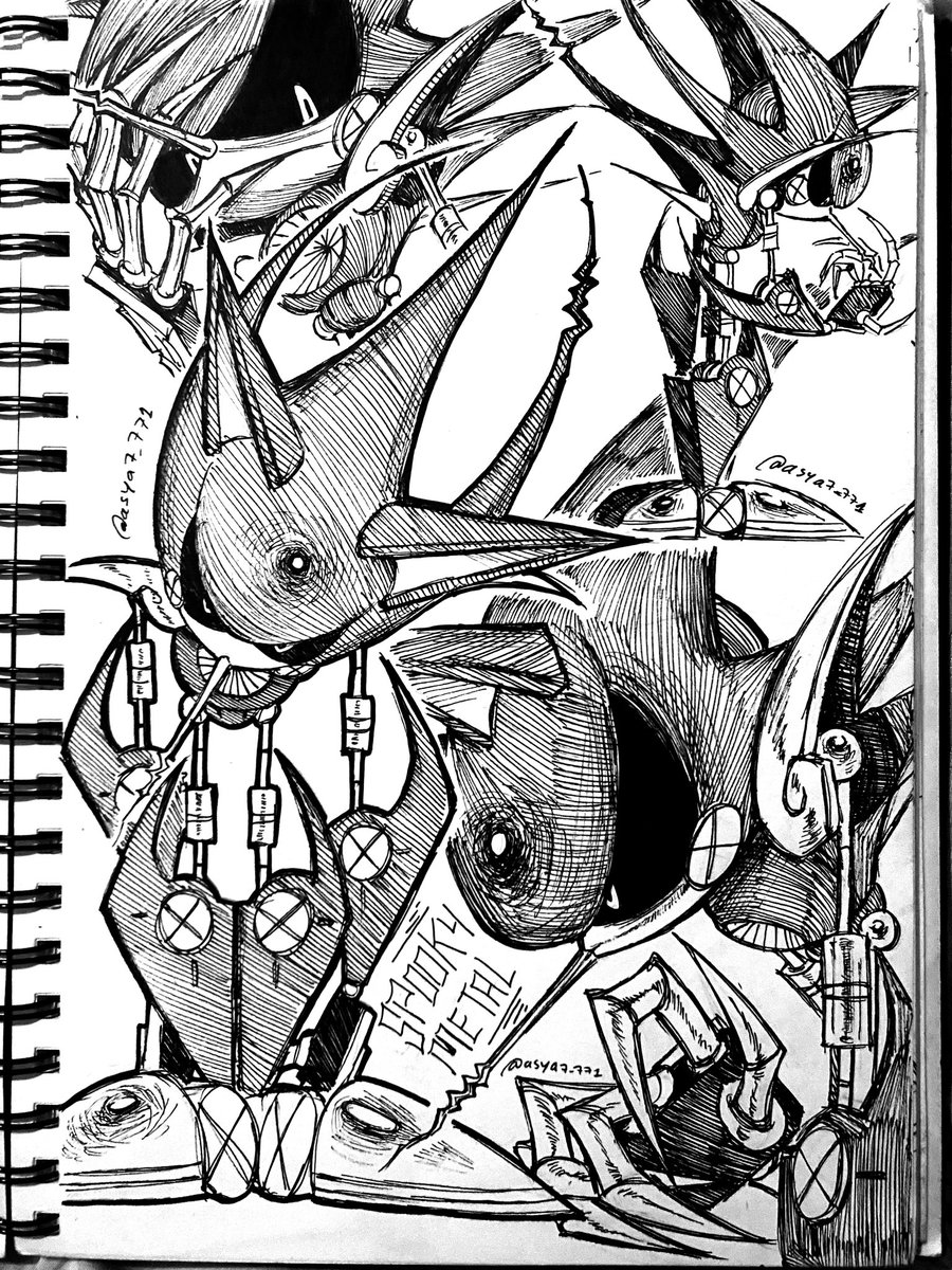 Spooky metamy doodles again

I’ll post the rest of the spooky sonic main cast AU soon ✨

#metamy #metalsonic #amyrose