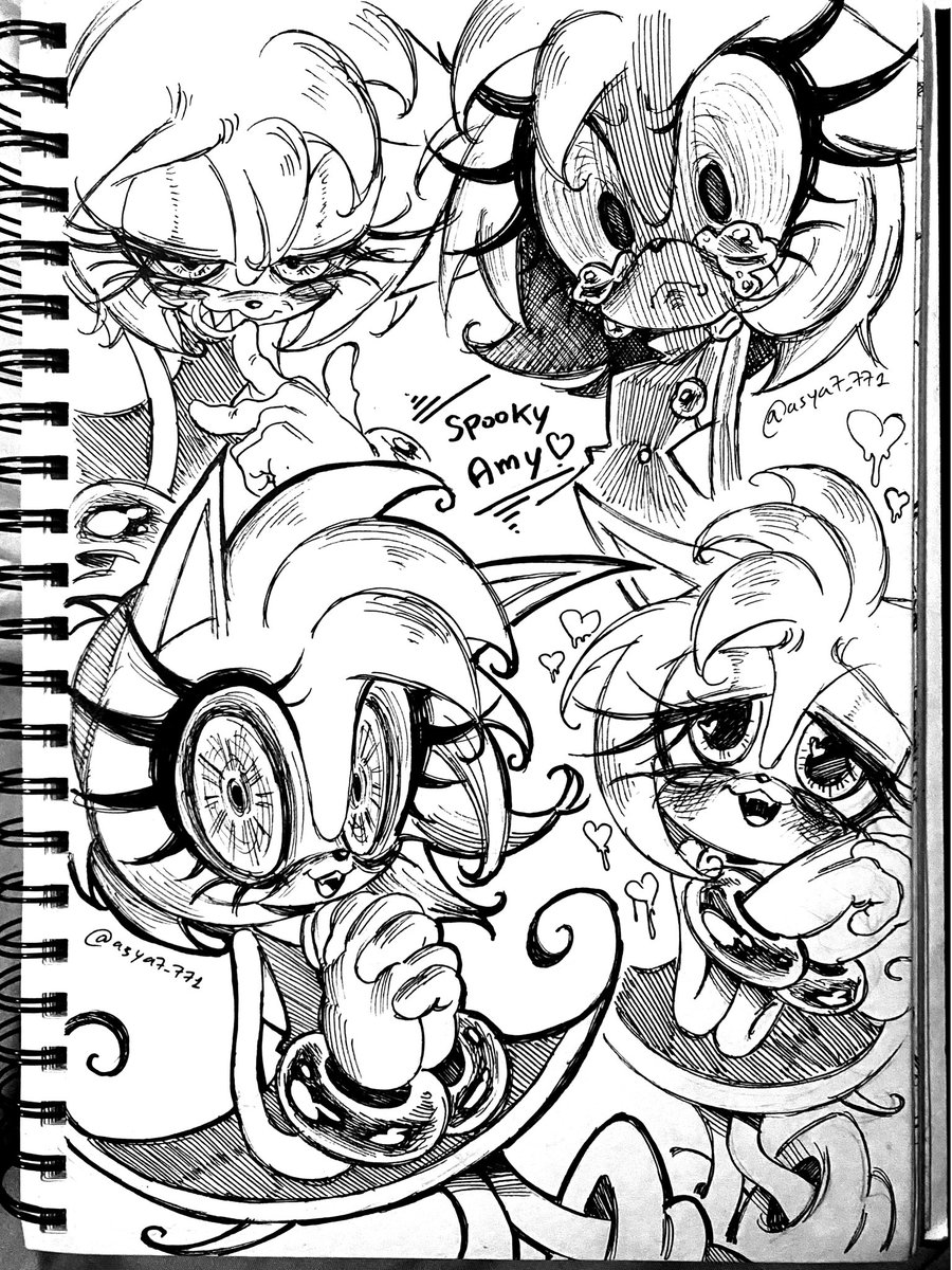 assiaallam58548's tweet photo. Spooky metamy doodles again

I’ll post the rest of the spooky sonic main cast AU soon ✨

#metamy #metalsonic #amyrose https://t.co/uhdOI4PWg1