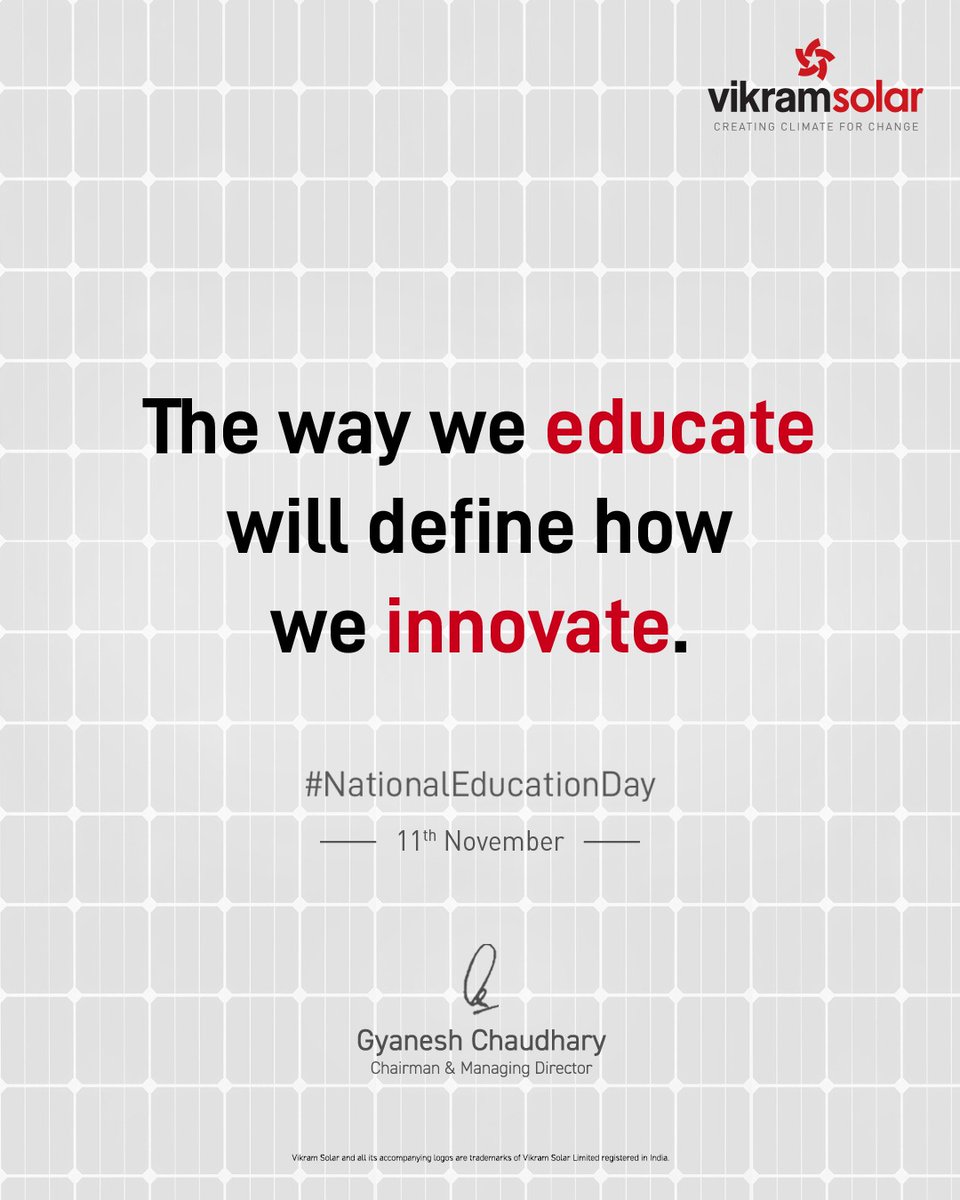 GyaneshC's tweet image. In a world overflowing with data, curiosity and adaptability define true intelligence. On National Education Day, let’s celebrate learning as a lifelong pursuit that shapes the future.

#NationalEducationDay #FutureOfLearning