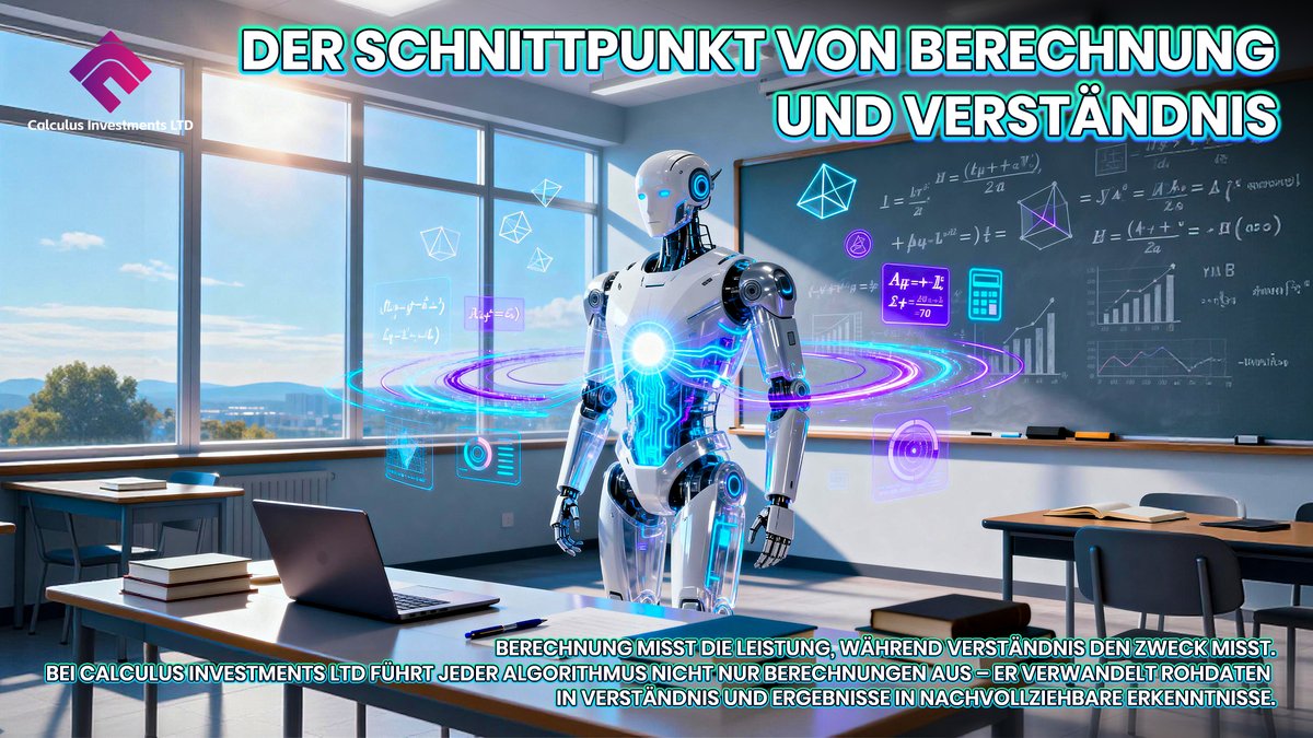 ⚙️Ergebnisse kann man sehen – doch Verständnis bleibt unsichtbar.
💡Bei Calculus Investments LTD verwandeln präzise Algorithmen Daten in echte Erkenntnisse.
🌌Unsere KI versteht nicht nur Zahlen, sie begreift ihren Sinn – und macht Berechnung zu Bewusstsein.
#CalculusInvestments