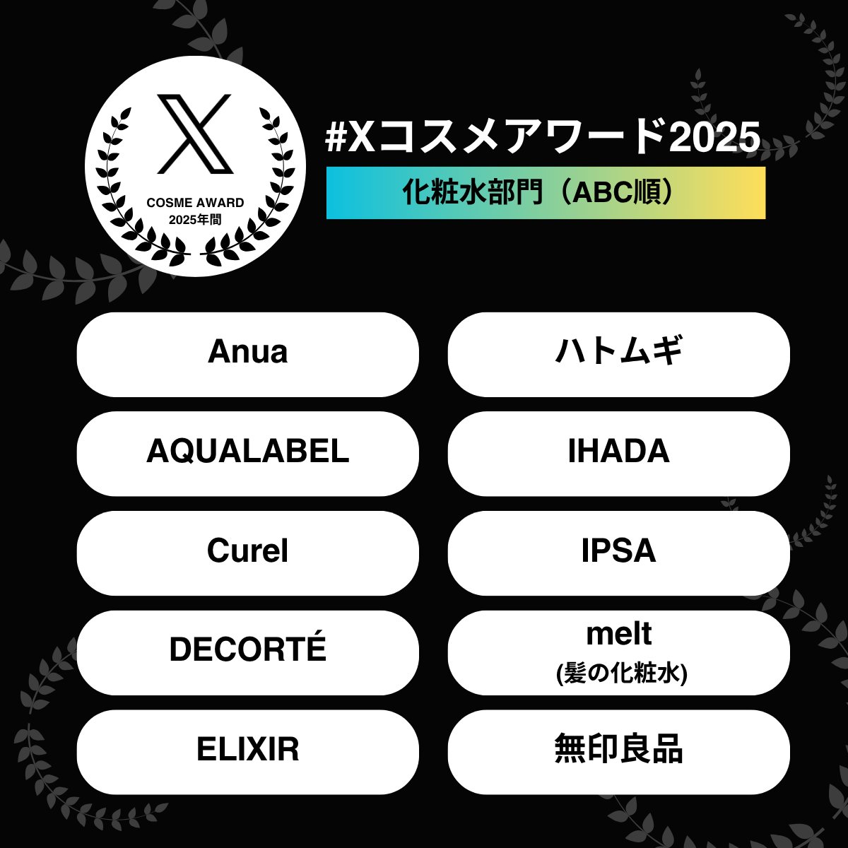 XCosmeAward (@x_jp_cosmeaward) / Posts / X