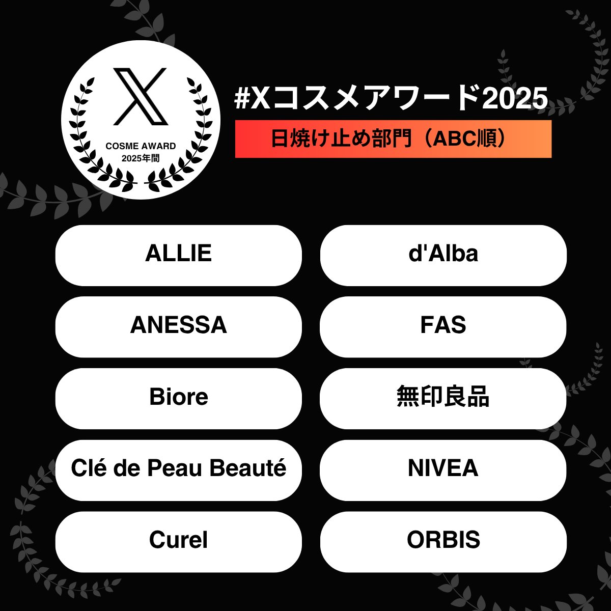 XCosmeAward (@x_jp_cosmeaward) / Posts / X