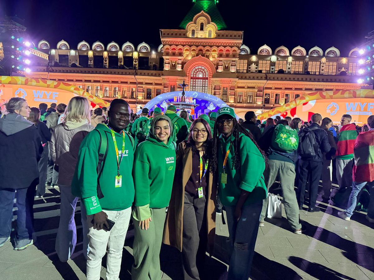 AhdUniv's tweet photo. We often say the city is our classroom, but our BA (Hons) student Jhinuk Sharma took that a step further and expanded it to encompass the entire world. She became one of only 40 delegates representing India at the World Youth Festival Assembly 2025 in Russia, the globe's largest youth gathering.

Representing India among 6,000 participants from 120 countries, Jhinuk gained an inside view of how young leaders across diverse nations think about critical global issues, absorbing different cultures, morals, and values in real time. It was an intensive, living dialogue. Through cross-cultural workshops, she learned about the intricacies of social entrepreneurship, mentorship, and cooperation within the BRICS framework. This experience solidified her academic perspective, which began back at Ahmedabad University.

"At Ahmedabad University, we are constantly encouraged to think beyond disciplinary boundaries," Jhinuk reflects. "This foundational mindset, the push to connect History with global issues, culture, and innovation, helped me approach the Assembly as a delegate and as a humanities student, understanding how policy, art, and identity converge to shape the world's future."

#AhmedabadUniversity