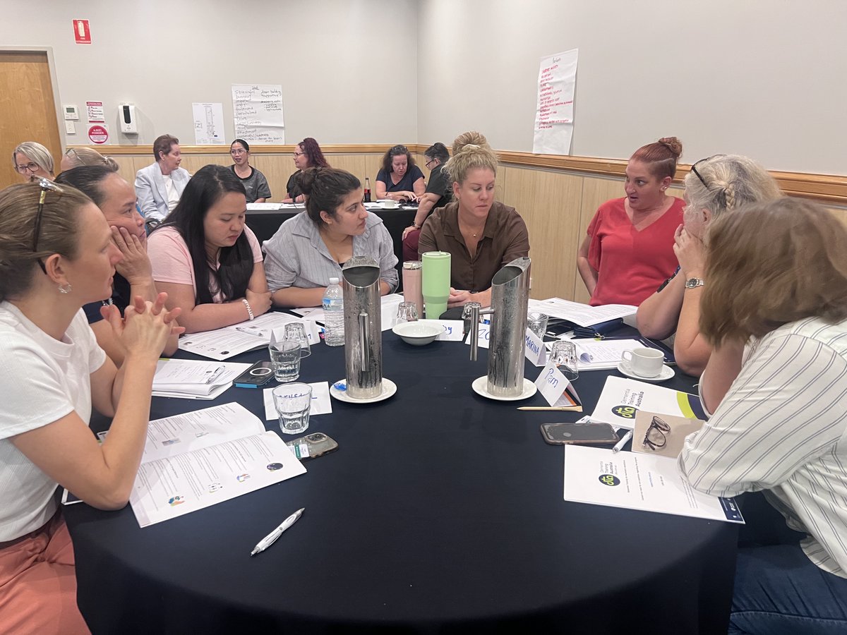 DementiaTrainAu's tweet photo. 🎓 Today we were in Mackay, Queensland to deliver our Changed Behaviour Workshop!

Congratulations to all attendees! ⭐

Find out more about these workshops here 👉 https://t.co/PlK43uEaEZ

#Dementia #AgedCare #CPD #ChangedBehaviour https://t.co/dYOs2RZk3F