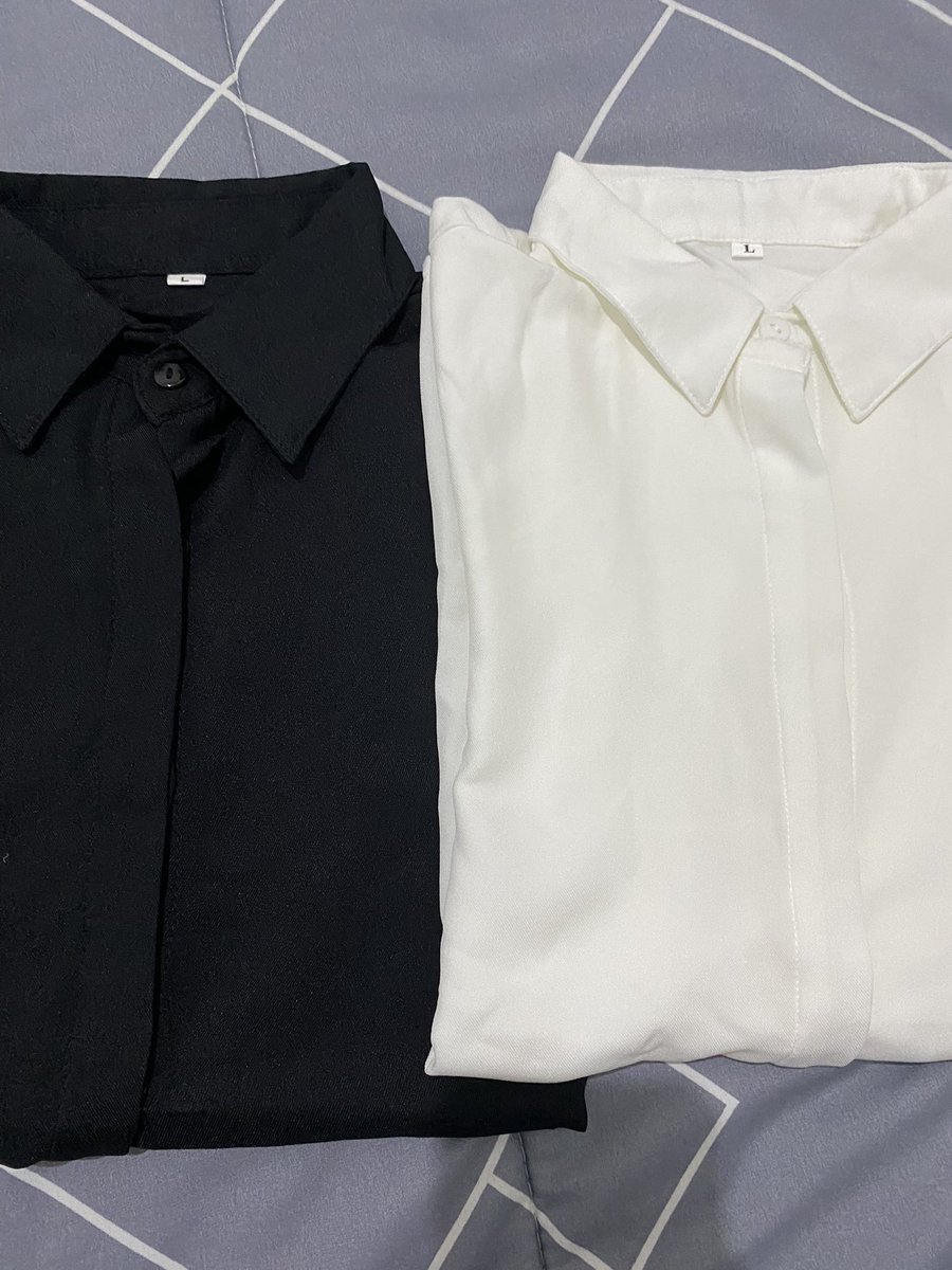cloudiie_0's tweet photo. ✨WTS Kemeja Cewe

‼️Barang preloved‼️
🫧 : warna hitam &amp; putih 
🛍️ : bisa co shopee free ongkir
💸 : 29k/pcs

tag. wts, kemeja,kemeja kuliah, kemeja ngantor, outfit https://t.co/RBoKXeGr59
