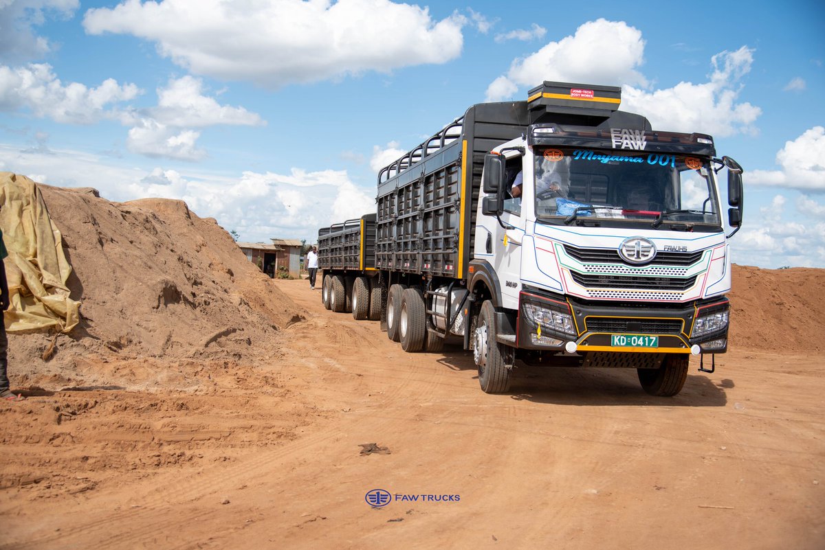 TAM_EnterRd's tweet photo. FAW 340HP
Quarry and Sand business moving forward.
Team Pulling 💪💪
0720 777 777
https://t.co/p7s7TuaZ1b
FAW SHOWROOM
ENTERPRISE ROAD BRANCH -NAIROBI
#FAWTrucks #340HP #Logistics #PowerAndPerformance https://t.co/a4G2U0SQF2