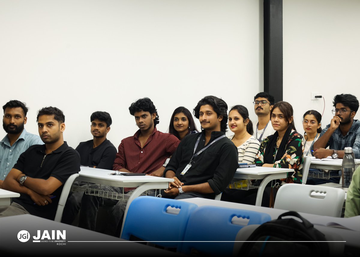 jain_kochi's tweet image. The #PlacementCell of #JainUniversityKochi organized an intensive 7-day Placement Readiness #TrainingProgram for MBA, M.Com, MCA &amp;amp; M.Sc (Data Science &amp;amp; Analytics) students to strengthen their career preparation.

#CareerReady #PGBatch2026