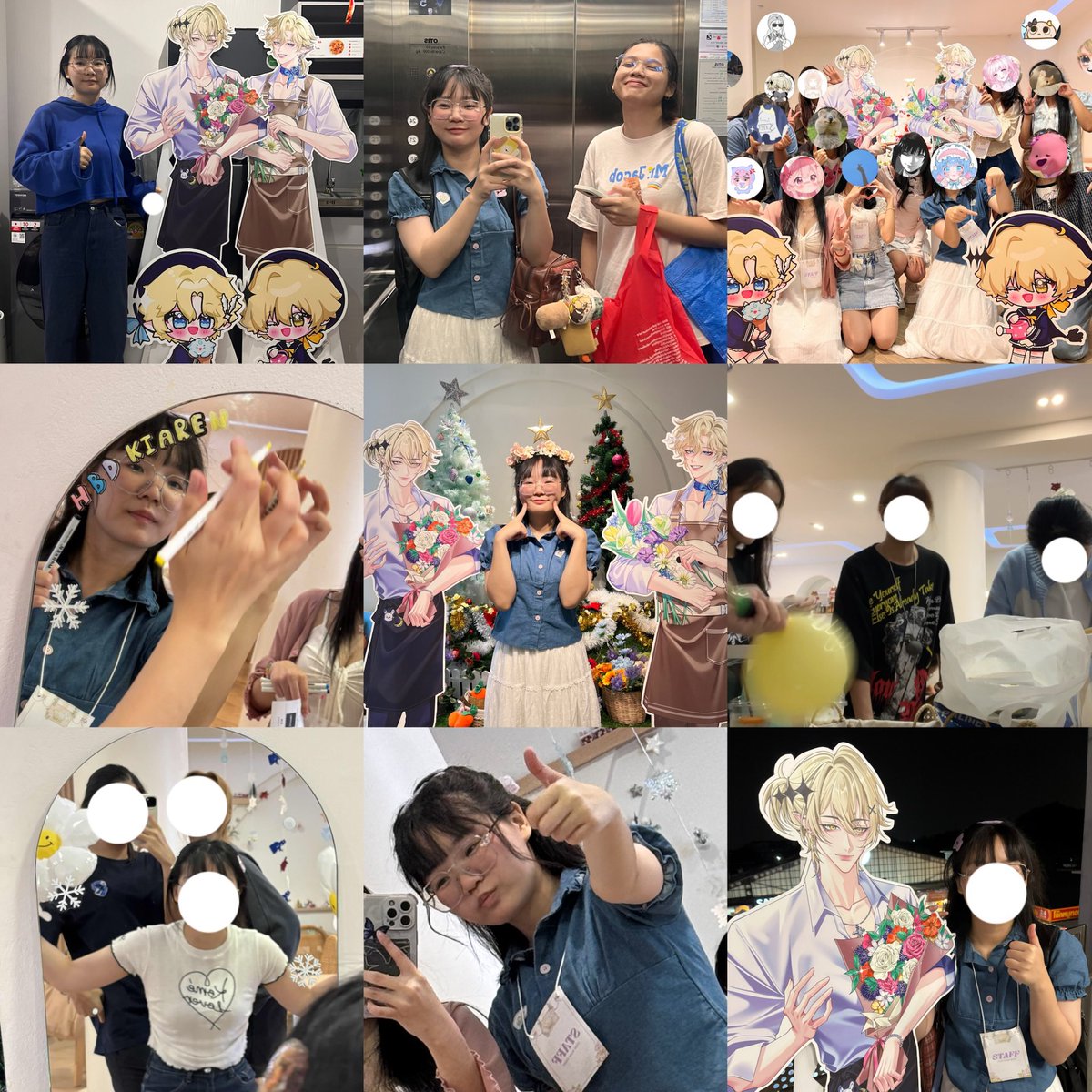 ( 💐 ) #CynKiaFloraHouse #ซินเคียมีดอกไม้มาส่ง

ดีใจที่มีโปรเจกต์นี้เกิดขึ้น เป็นการทำคาเฟ่ที่ถึงจะแอบเหนื่อยแต่ก็แฮปปี้มาก ๆ พอเห็นว่าทุกคนเอ็นจอยกับคาเฟ่ก็เหมือนยกภูเขาออกจากอก ดีใจที่คนมาแฮปปี้เหมือนกัน t一t

อยากขอบคุณทุกคนที่ทำให้เกิดโปรเจกต์นี้ขึ้นมาก ๆ