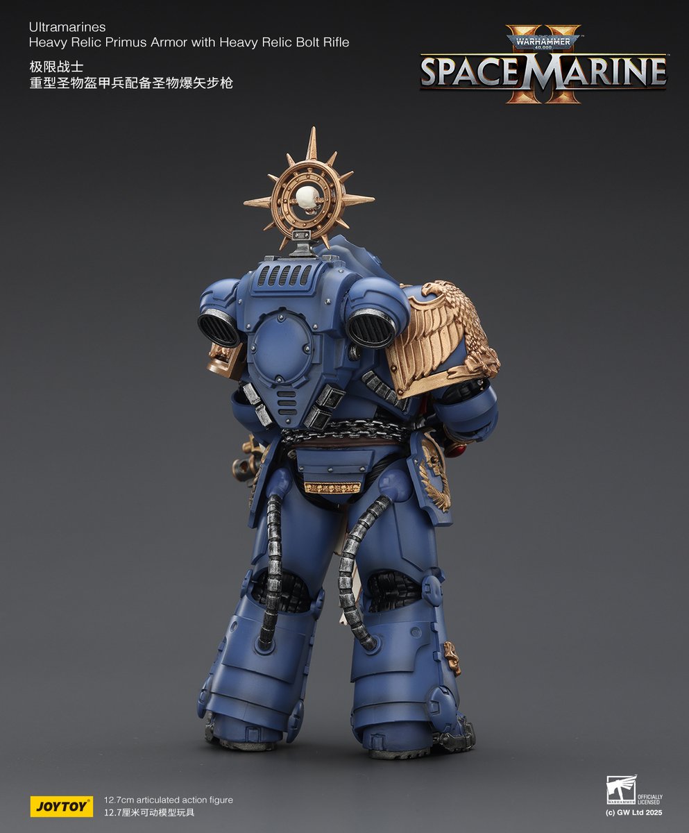 Joytoy_official's tweet photo. Ultramarines
Heavy Relic Primus Armor with Heavy Relic Bolt Rifle
#spacemarines #warhammer30k #warhammer40k #warhammercommunity #warhammer #joytoy #toyphotography #toy #toyphoto #actionfigure #actionfigures https://t.co/gtbuMbxemf