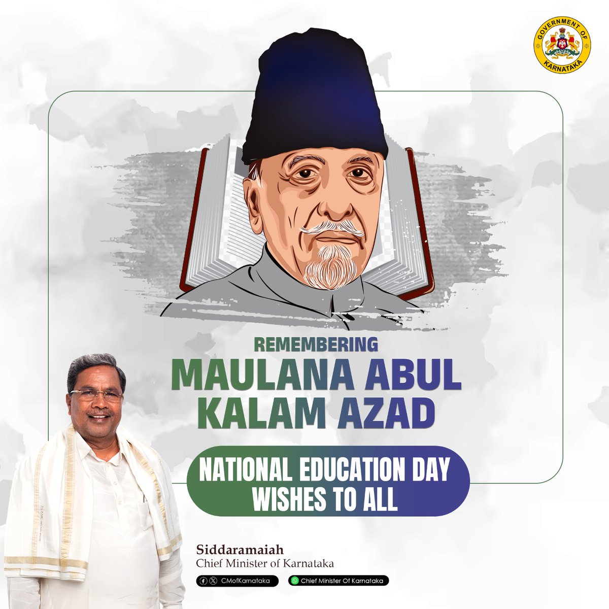 Maulana Abul Kalam Azad - freedom fighter, scholar, and India’s first Education Minister - devoted his life to building a literate, enlightened nation.

On his birth anniversary, let’s pledge to eliminate inequality through education and make National Education Day truly