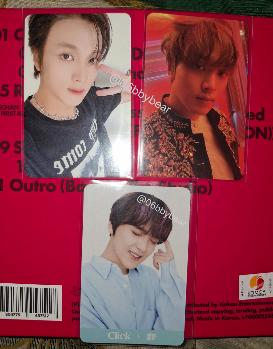 Wts/want to sale
PC official Haechan 
💸 90k take all only

✅️ Inc packing
✅️ good condi
✅️ co shoppee 

📍jatim

Dm for more detail🫶