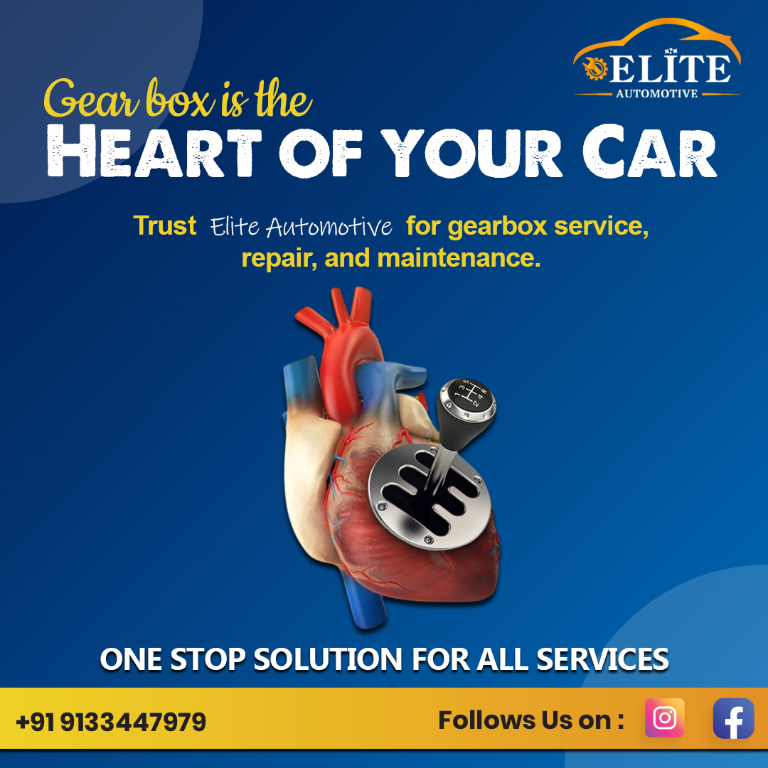 vgkraju9's tweet image. 💓 Gearbox – The Heart of Your Car!
Just like your heart keeps you going, your gearbox keeps your car running smoothly.
At Elite Automotive, we specialize in gearbox service, repair, and maintenance — ensuring your car’s performance stays strong and reliable. ⚙️#EliteAutomotive