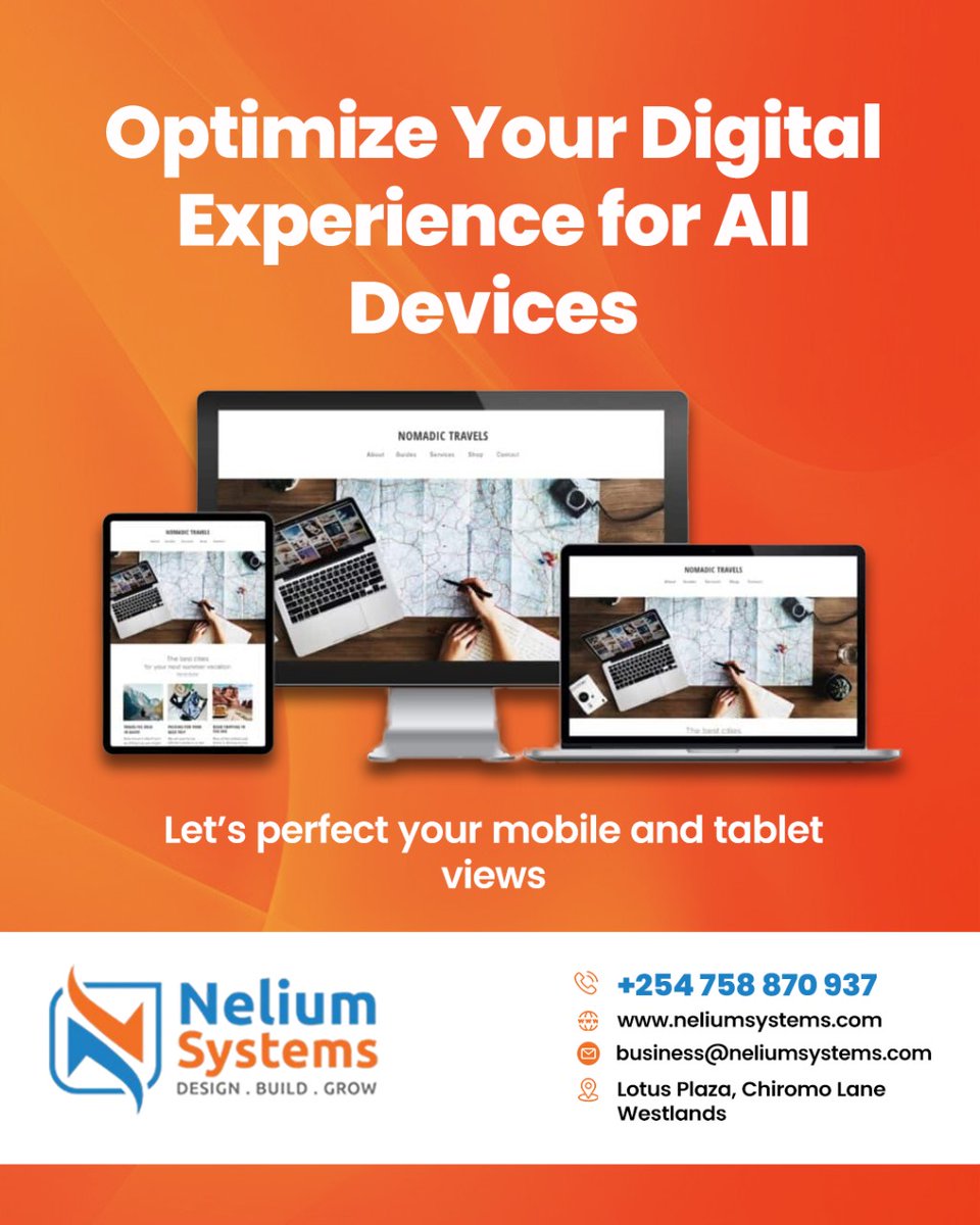 Nelium_Systems's tweet image. Your website should look and work perfectly on every device.
Nelium Systems helps you optimize for mobile, tablet, and desktop to boost user experience and brand credibility.
#MainaAndKingangi #MeetTheLionesses #HomeGroundHomeGlory #TREASUREinKL